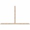 Ekena Millwork Portland Smooth Timber Gable Bracket, Douglas Fir, 96"W x 60"H x 1 1/2"D x 3 1/2"F, 15/12 Pitch GBW096X60X0204POR00SDF - alternate 1